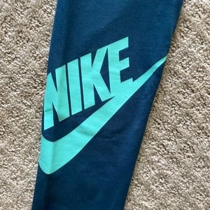 Teal Blue Nike Leggings!